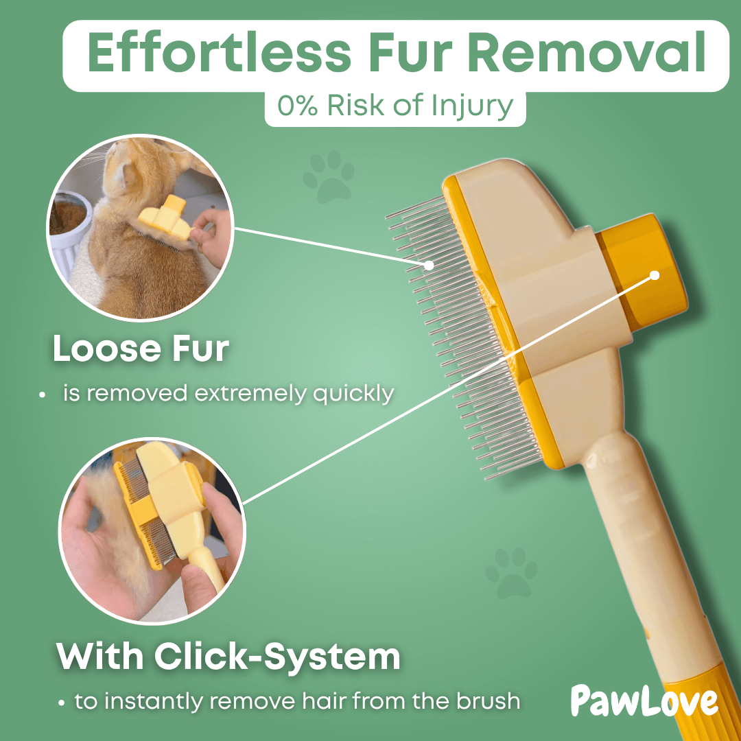 PawLove™ - One Click Detangling Brush