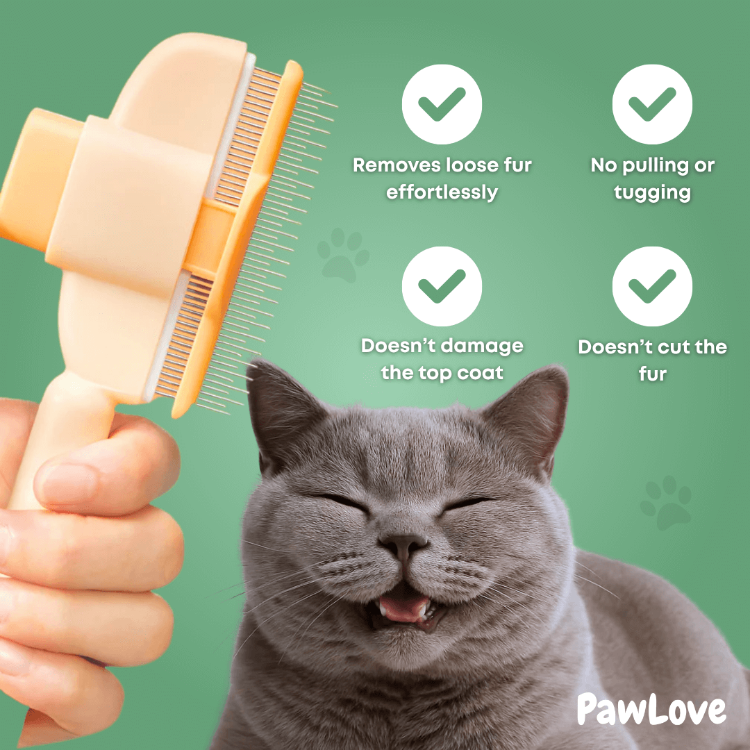 PawLove™ - One Click Detangling Brush