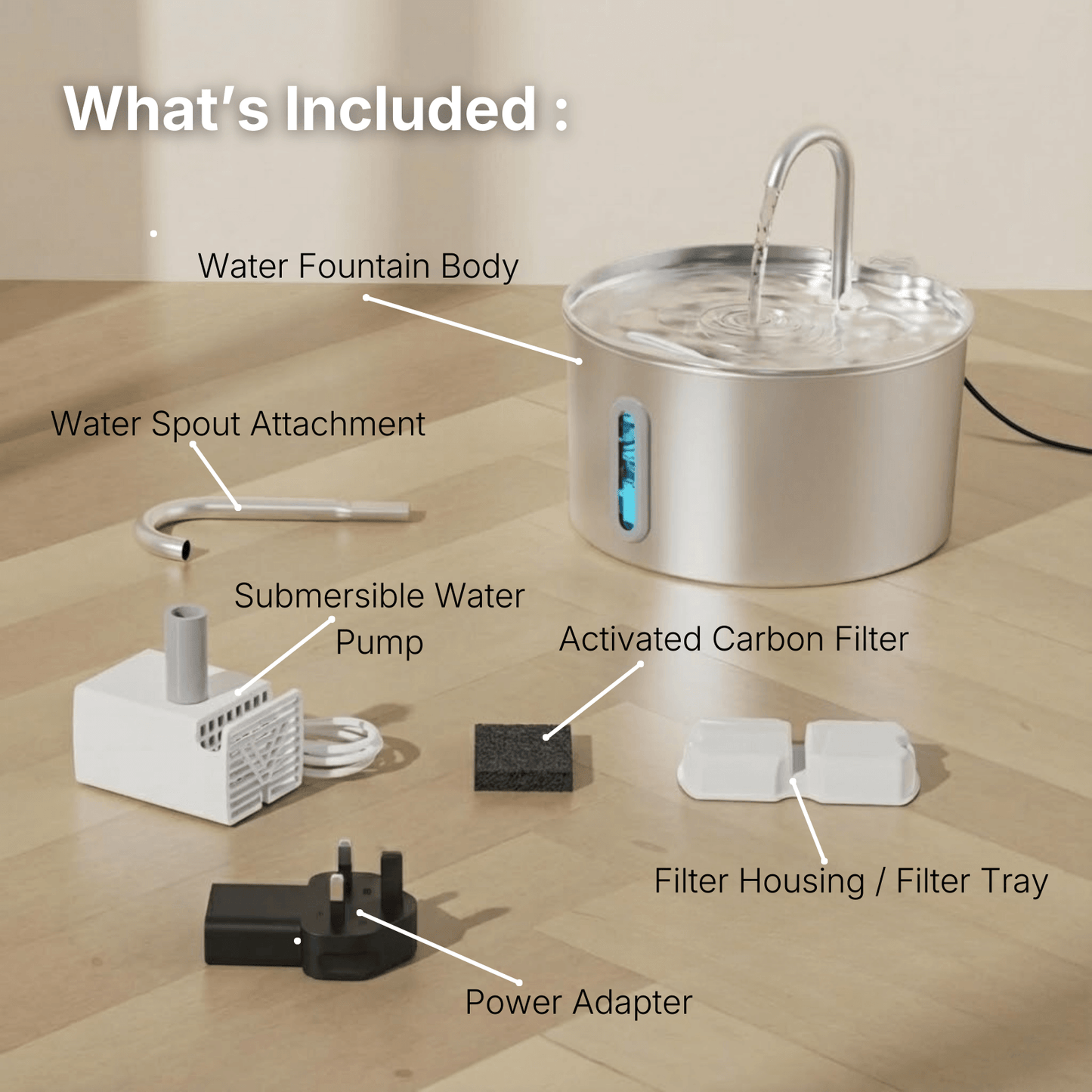 PawLove - Cat Water Fountain I
