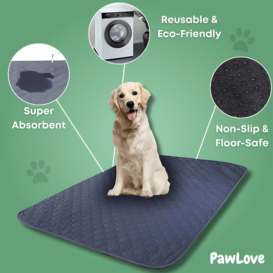 PawLove™ - Washable dog pee mat